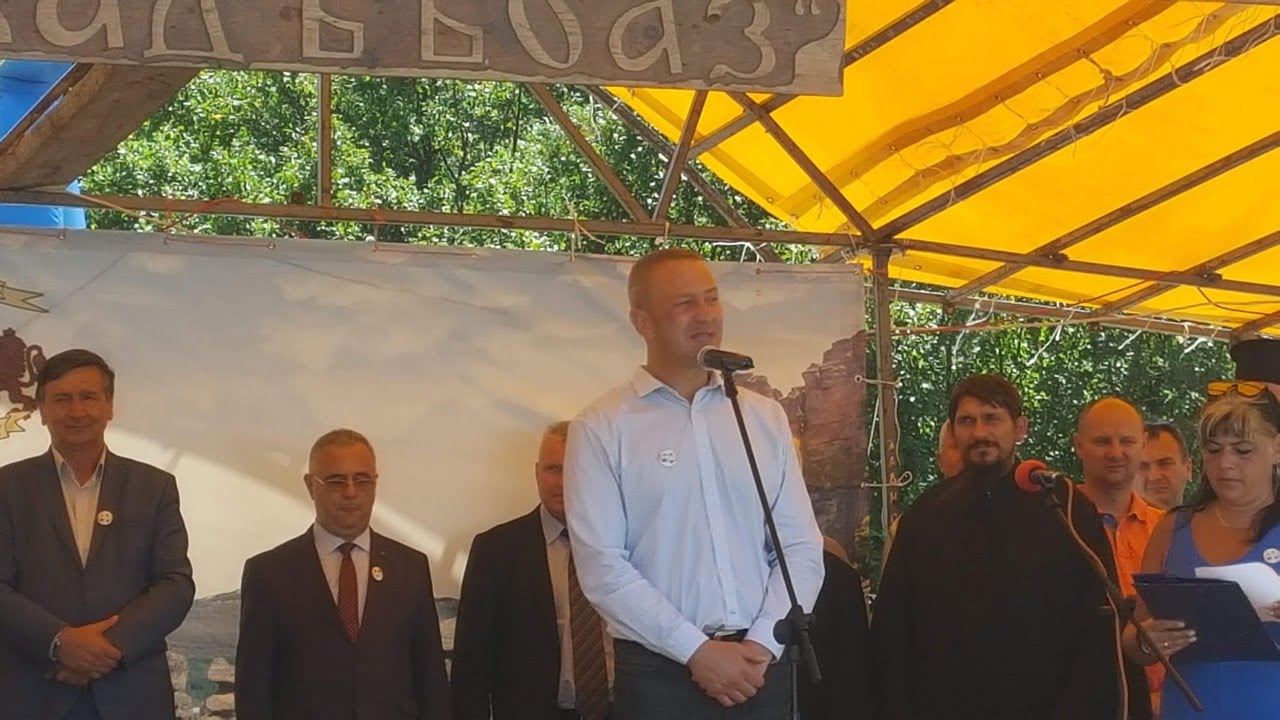 Predsednik opštine Knjaževac prilikom obraćanja na otvaranju Sabora, foto: V.R. 